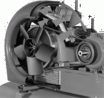 Chlazení pístových kompresorů BOGE pístové kompresory pístový kompresor